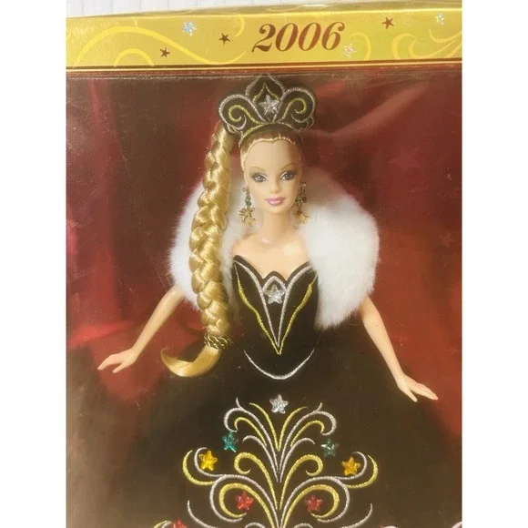 Mattel Holiday Barbie 2006 Bob McKee Dress Limited Edition Vintage‎ NRFB - Picture 4 of 11